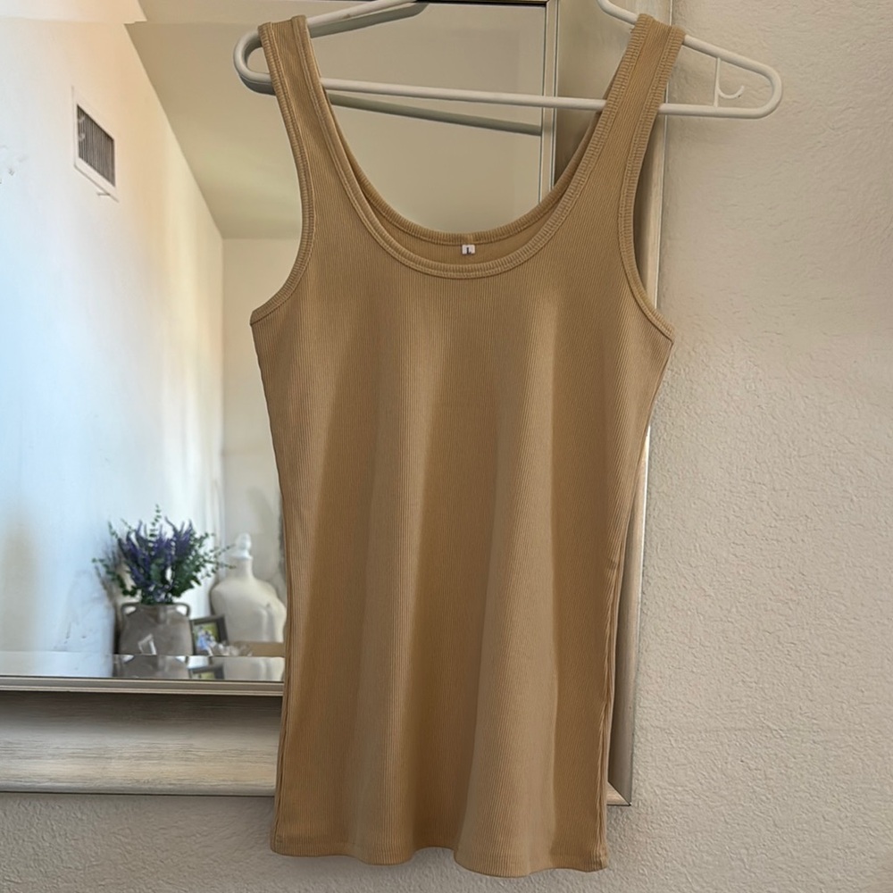 Classic Tan Women's Tank Top